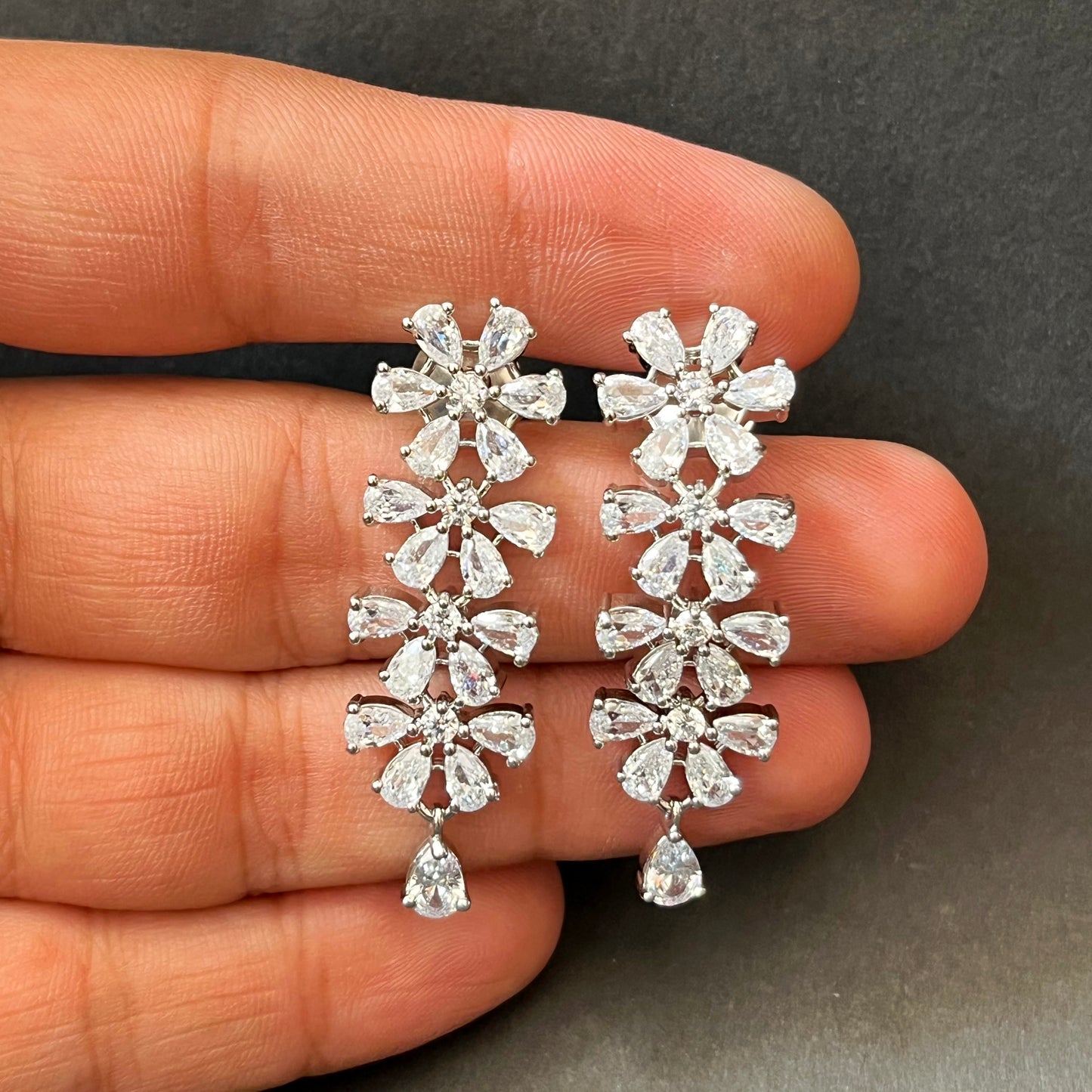 AD Diamond Trendy Earring